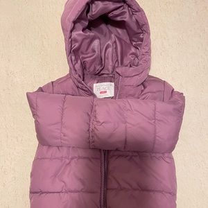 Children’s Place Purple Puffer Jacket Size 2T